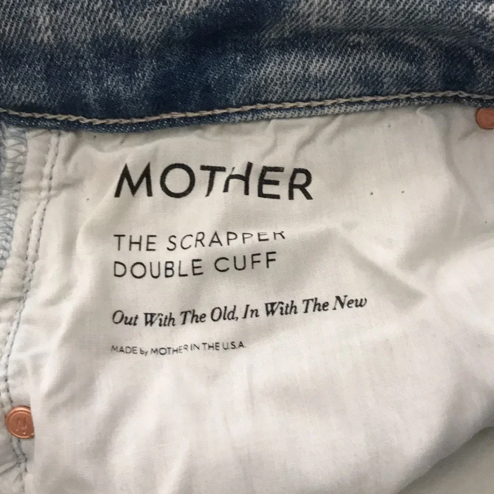 New MOTHER The Scrapper Double Cuff Sz 30